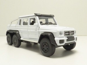 Details About Mercedes G63 Amg 6x6 Blanc à Friction 138