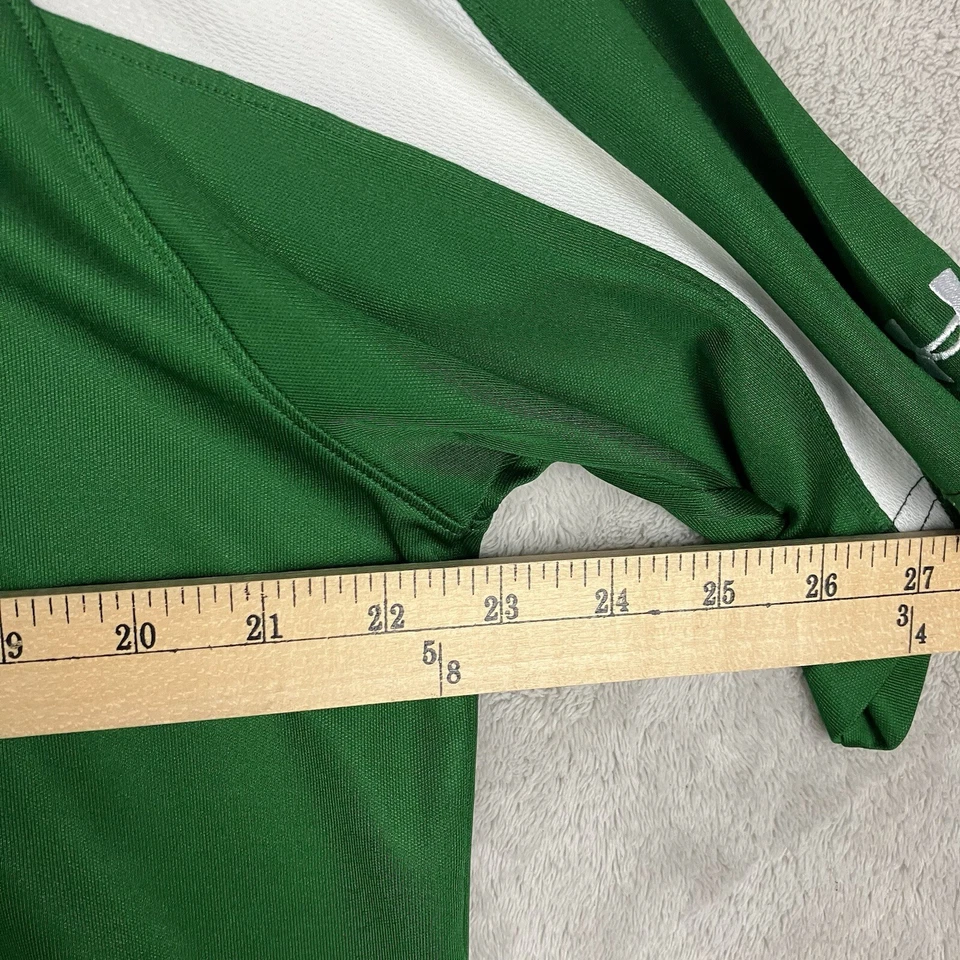 Camisa polo de golf verde medio de los guerreros arco iris de Hawaii para hombre Under Armour College Foto 4 de 4