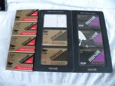 Lot of 11 Maxell TC-30 VHS-C Premium High Grade HGX-Gold VHSC Cassette Tapes NEW