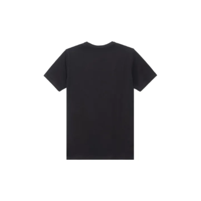 Dior ロゴ Tシャツ 黒 Dior SS23 Solid Color Logo Letter Embroidered T-shirt Men's