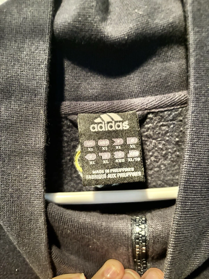 Adidas vintage Real Madrid soccer track jacket size XL - Image 4 of 4