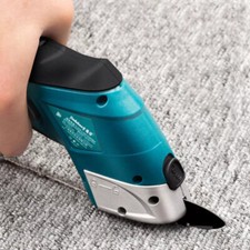 110-240V Electric Rechargeable Handheld Scissors Leather Fabric Cutting Machine