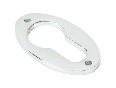 Aus dem Amboss 90279 Eurorosette poliert Chrom oval