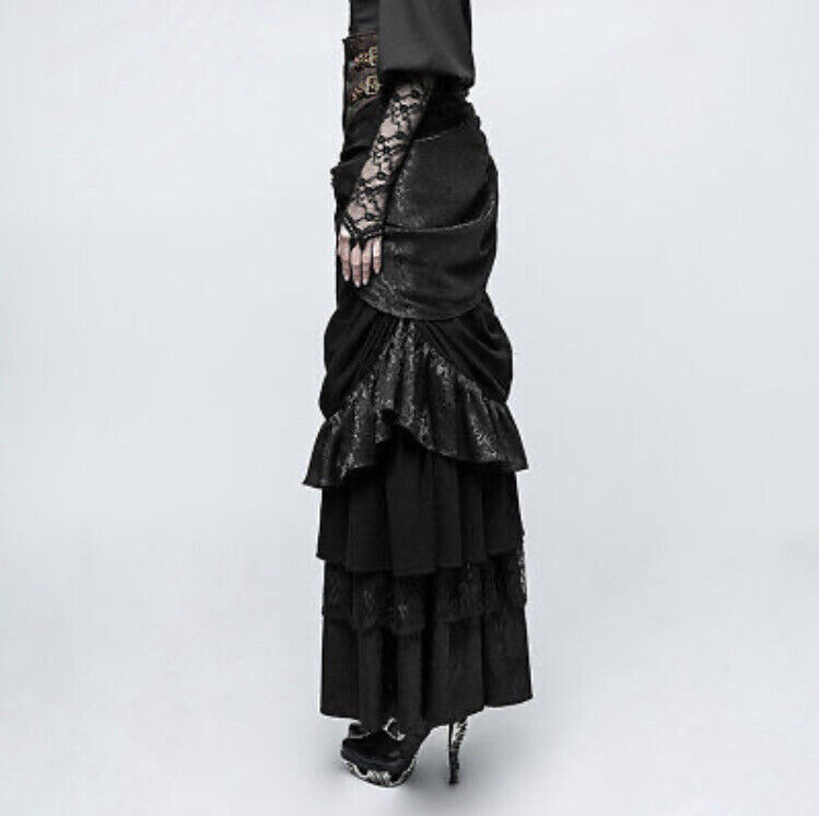 PUNK RAVE Dragon Lady Skirt Victorian Goth Steamp… - image 3