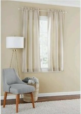 63-Inch Room Darkening Panel Pair, 2 Panels 30"X 63" Papyrus Beige