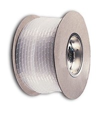 200 FOOT 5/16" WHITE CABLE HARNESS POLYETHYLENE SPIRAL WRAP UV RATED 8mm