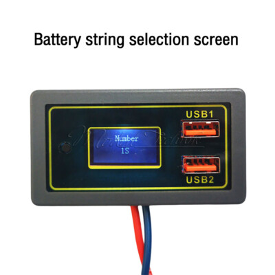 BC Car Battery Voltage Power Display 12V 24V USB Multi-Protocol Fast Charging-