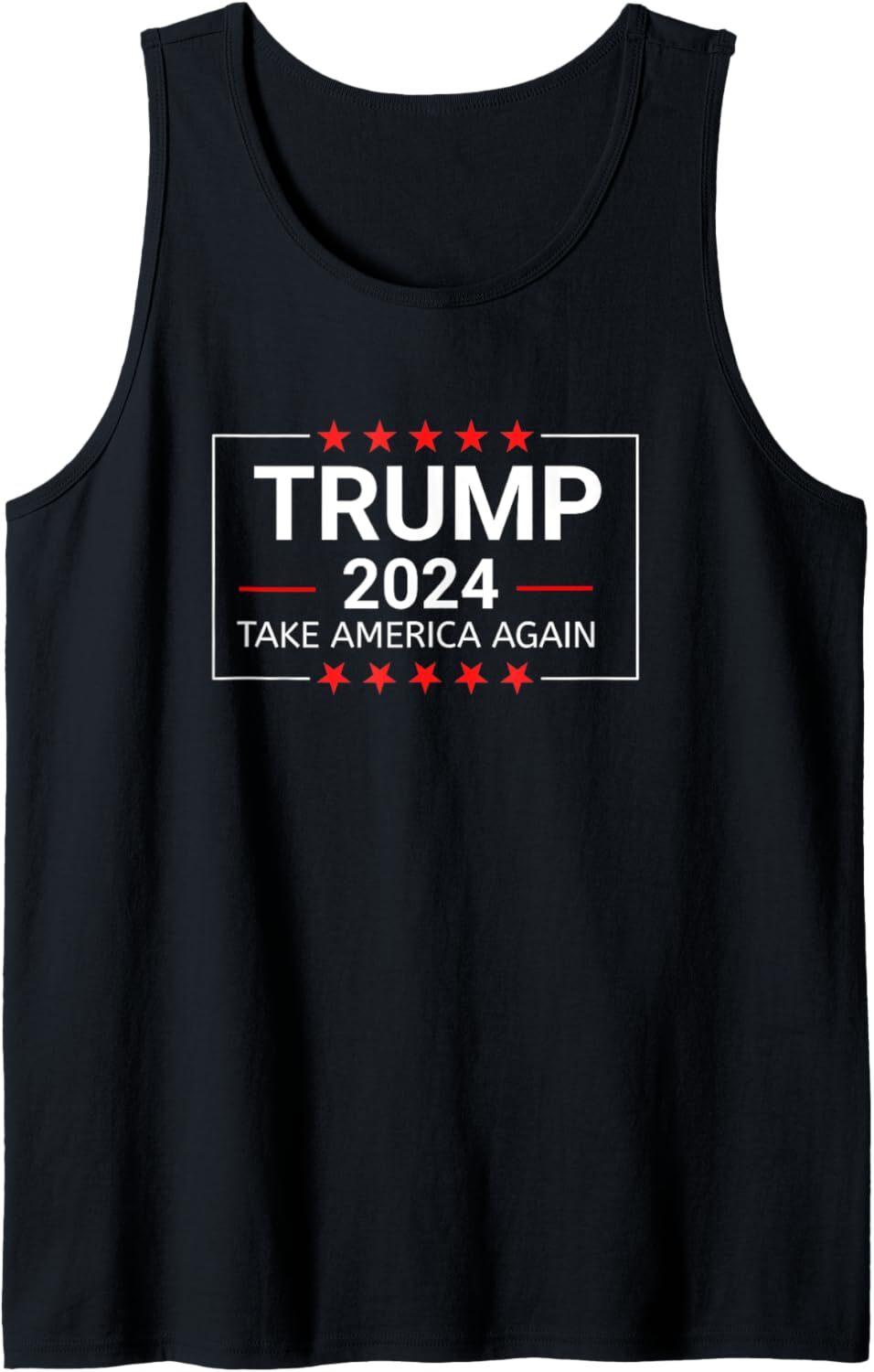 donald trump 2024 take america again election - the return Tank Small, Black