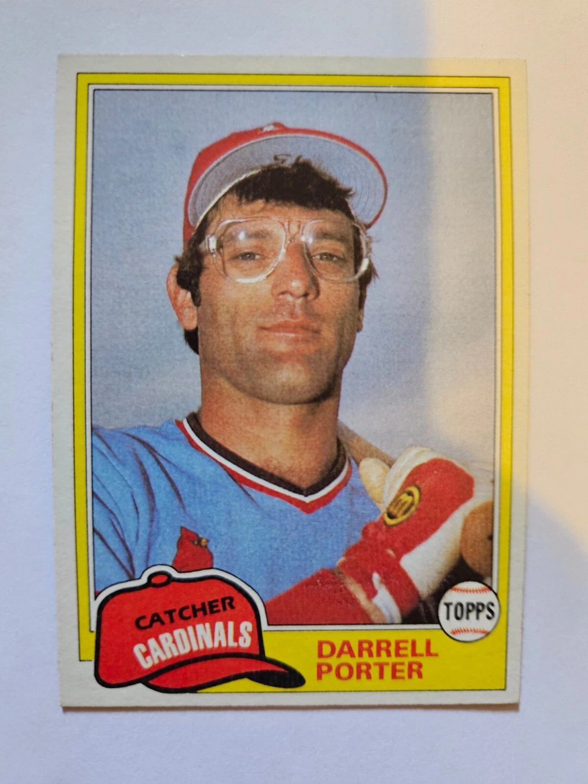 Darrell Porter trading card