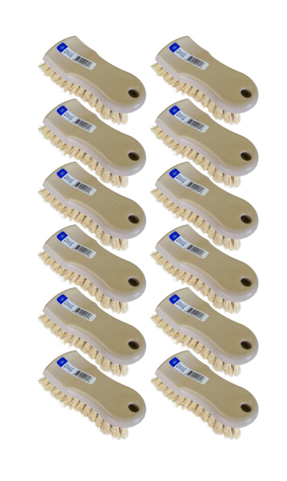 Magnolia Brush - Multi-Purpose Scrub & Upholstery Brush - Tampico  - Case (12)