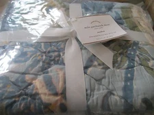 1 Pottery Barn Milo Patchwork quilted  standard sham  New with tags