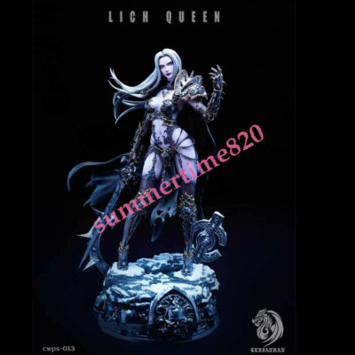 Leviathan Studio WOW Lich King Resin Model Female Arthas Statue Pre-order H56cm
