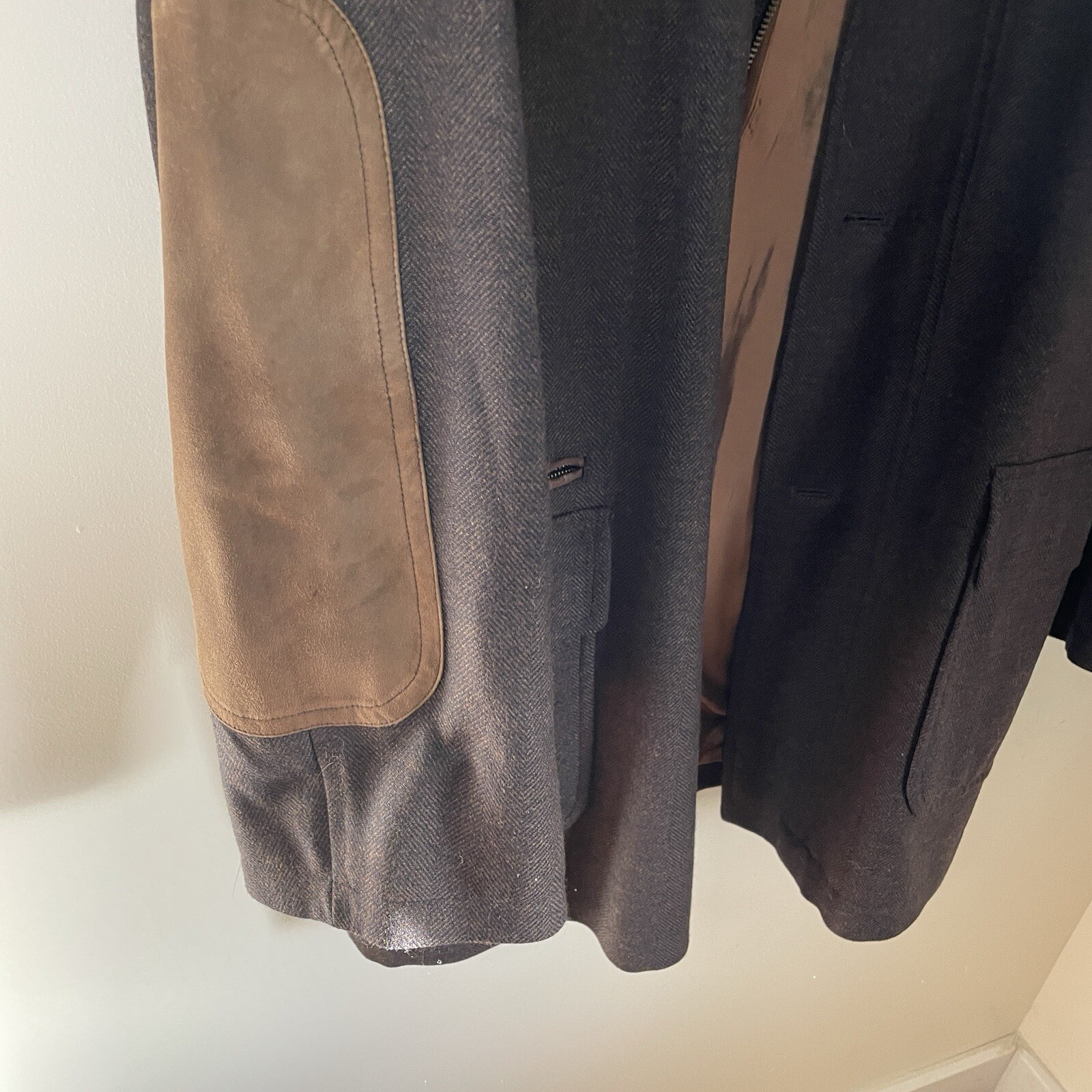 Stackpole Moore Tryon Wool Cashmere Jacket Herrin… - image 5