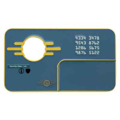 Limited Edition* Fallout Metal Vault Security Keycard Replica