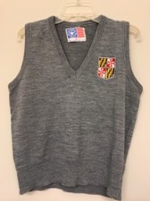 Vintage Vest MARYLAND Size SMALL San Francisco Knitting Mills MADE IN USA