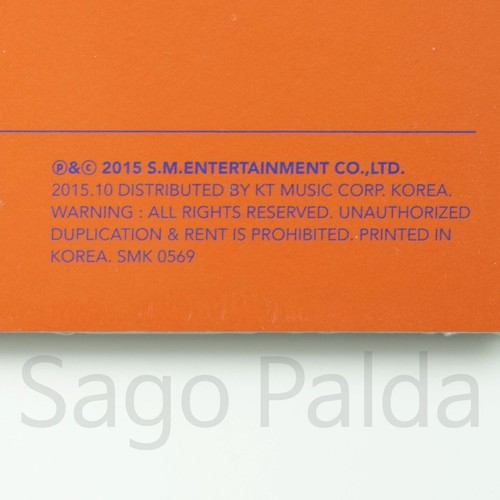 NEW Sealed F(X) FX - 4 Walls - 4th Album CD Orange Color Ver. 2015 Kpop - Picture 6 of 7