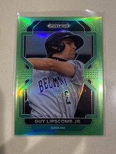 2022 Panini Prizm Draft Picks Lime Green Prizm /75 Guy Lipscomb Jr #PDP151
