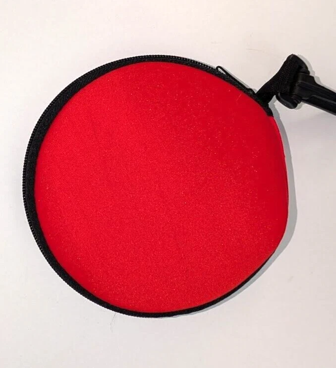 Red Nylon CD Case for 12 CD s FIRE Partners in Protection VECTREN Live Smart - Image 4 of 4