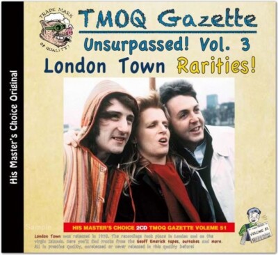 PAUL McCARTNEY & WINGS / London Town Rarities! (2CD HMC