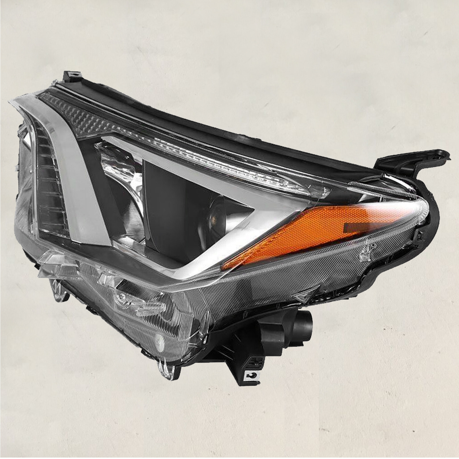 Front Headlight Assembly Replacement For 2016 2017 2018 Toyota RAV4