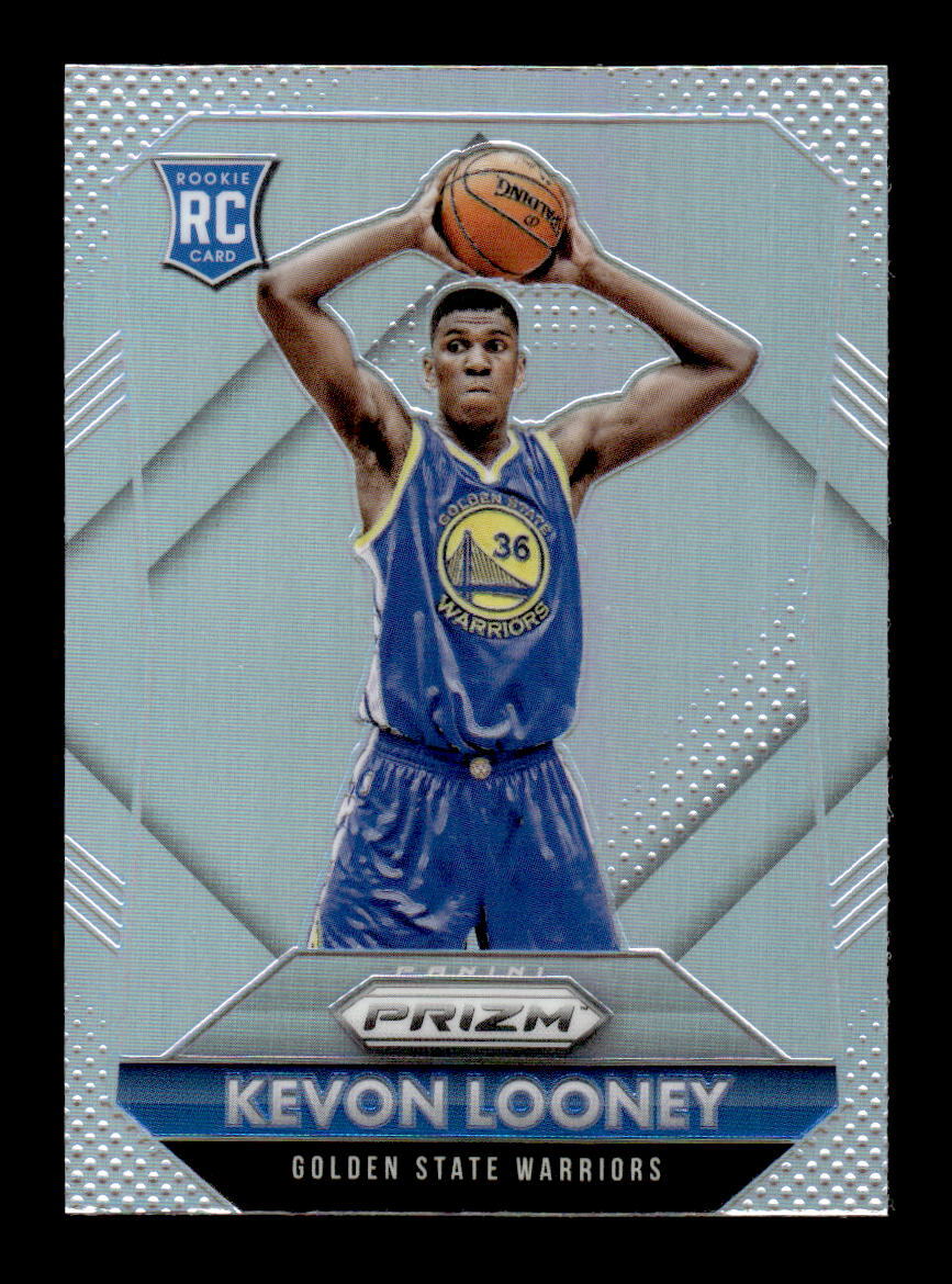 2015 Prizm Basketball #346 Kevon Looney Silver Prizm Golden State Warriors