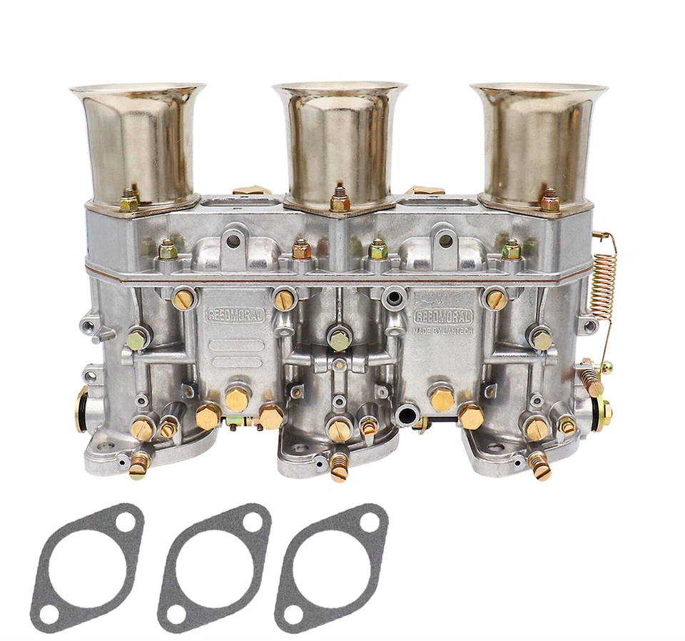 New 3 Barrel Carburetor for Porsche 911, 906, 916 for 46 IDA 3C Weber Only Left Foto 3 de 4
