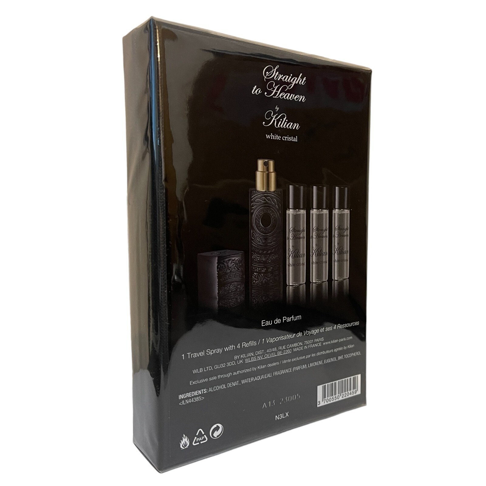 Kilian Men's White/Dark Straight To Heaven Eau De Parfum 4X7.5 Ml - Image 4