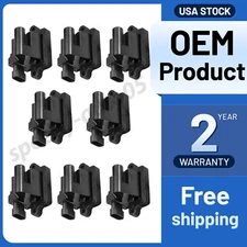 8 Pack Square Ignition Bobinas For Chevy Silverado 1500 GMC Yukon 4.8L 5.3L UF27