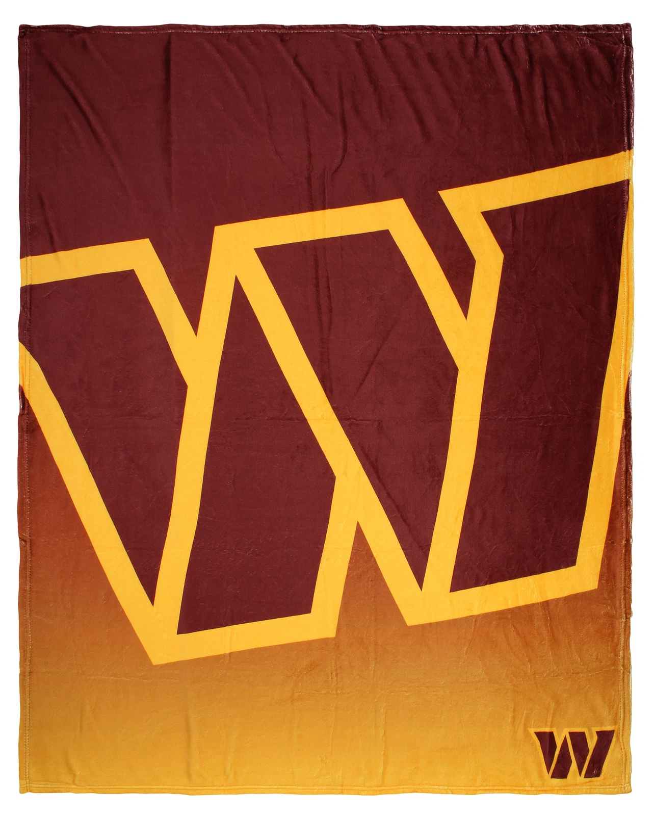 football Washington Commanders Gradient Micro Raschel Throw Blanket