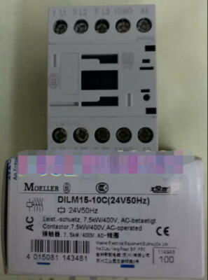 1PC NEW EATON MOELLER DILM15-10C(24V50Hz) free shipping