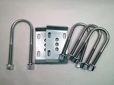 D44/10 Bolt FRONT Ubolt and Plate Kit for a 3" Axle Tube,WFO 1779-KIT