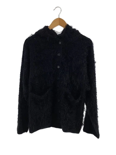 BALENCIAGA maglione cardigan con cappuccio nero L