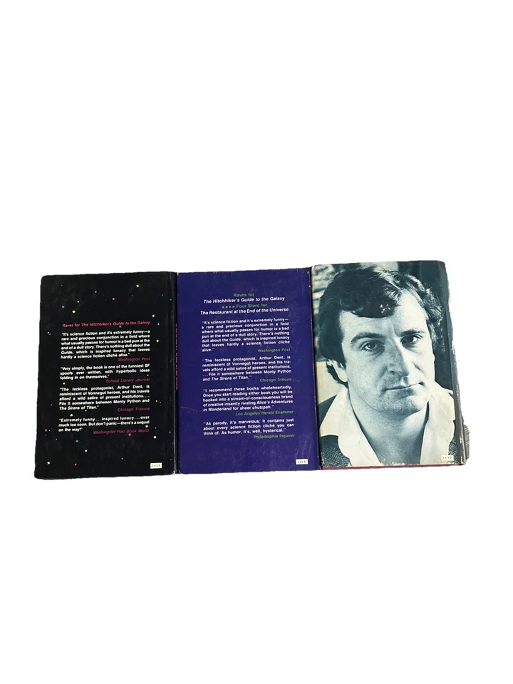 Douglas Adams / Hitchhiker's Guide to the Galaxy & Restaurant / Harmony 1sts Lot - Image 2 of 2