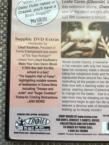 Crazed DVD Troma Catherine Bach aka Daisy Duke Nicole 1976 Rare Thriller - Picture 4 of 7