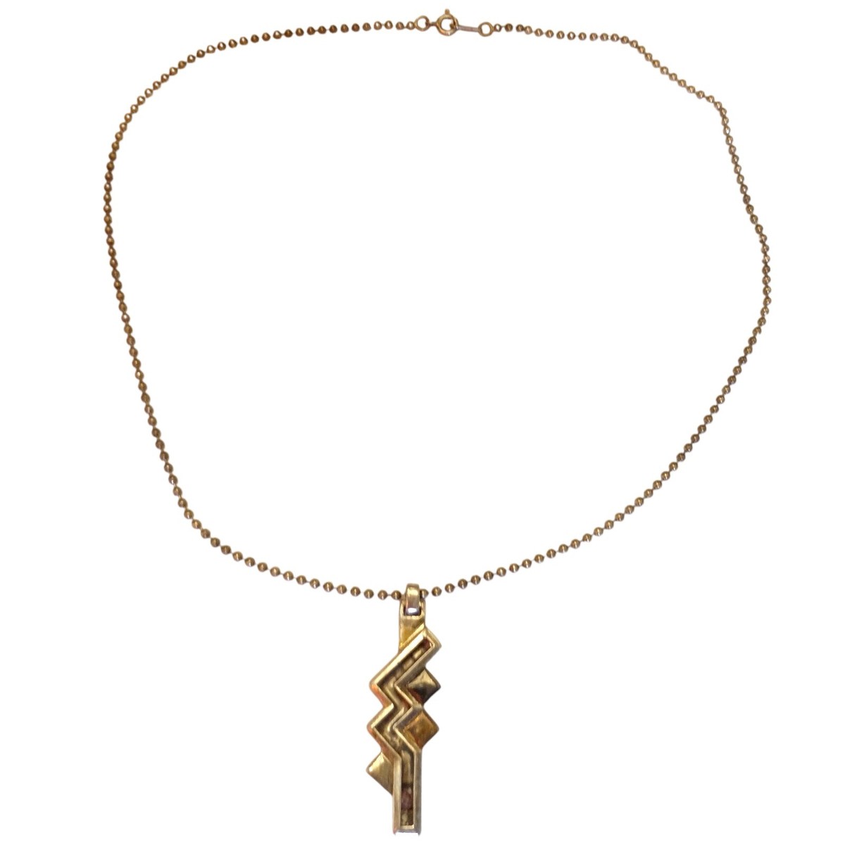 Final Fantasy XIII Lightning Silver 925 Pendant Necklace Square