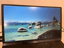 Lepow Z1 Portable Monitor Display - 15.6" Very Good Used - with HDMI Cable