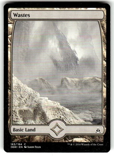 Wastes (183) - Full Art 183 Common Oath of the Gatewatch Magic: The Gathering NM