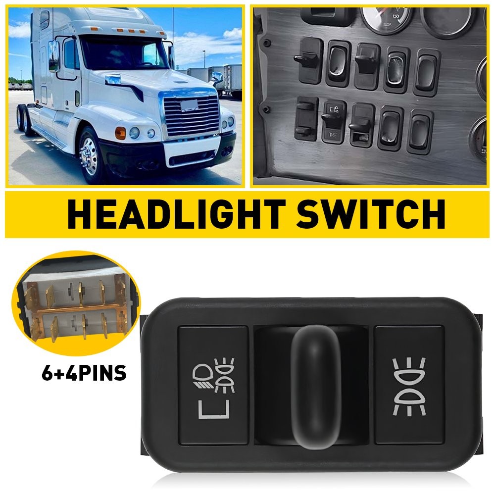 For Freightliner Columbia 2001 02-2011 Headlight Control Switch A06-30769-010 ER