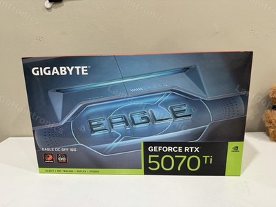 GIGABYTE GeForce RTX 5070 Ti Eagle OC SFF 16G Graphics Card, 16GB 256-bit GDDR7