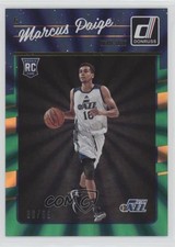 2016-17 Panini Donruss Rookies Green Holo Laser /99 Marcus Paige #193 0b0
