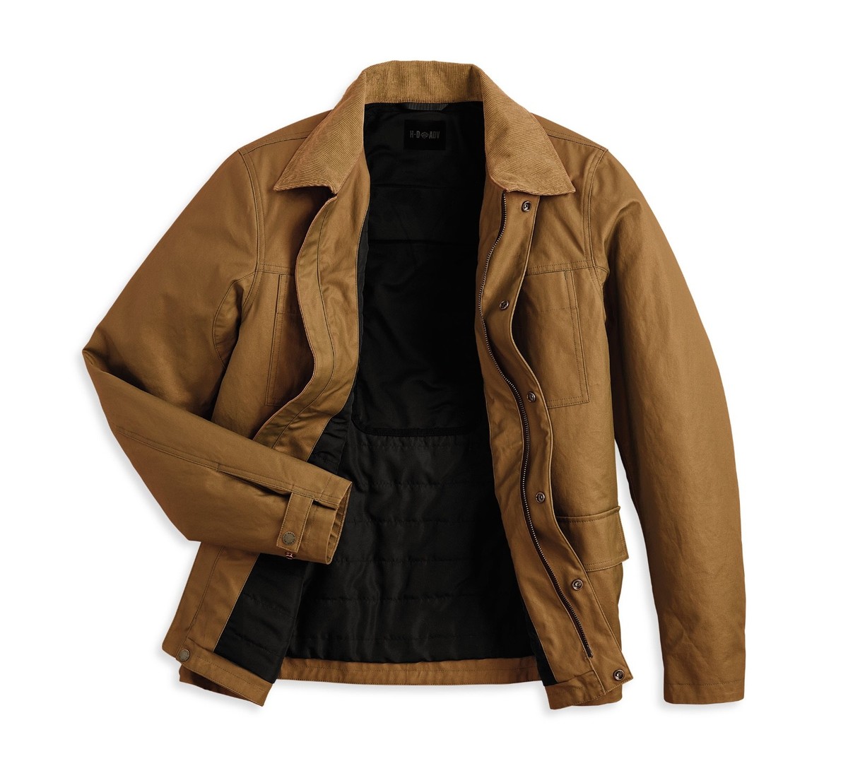 Harley-Davidson Mesa ADV Waxed Cotton Canvas Riding Jacket (Size L