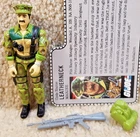 Complete Really Nice Vintage 1986 GI Joe Leatherneck Marine v1 With Filecard
