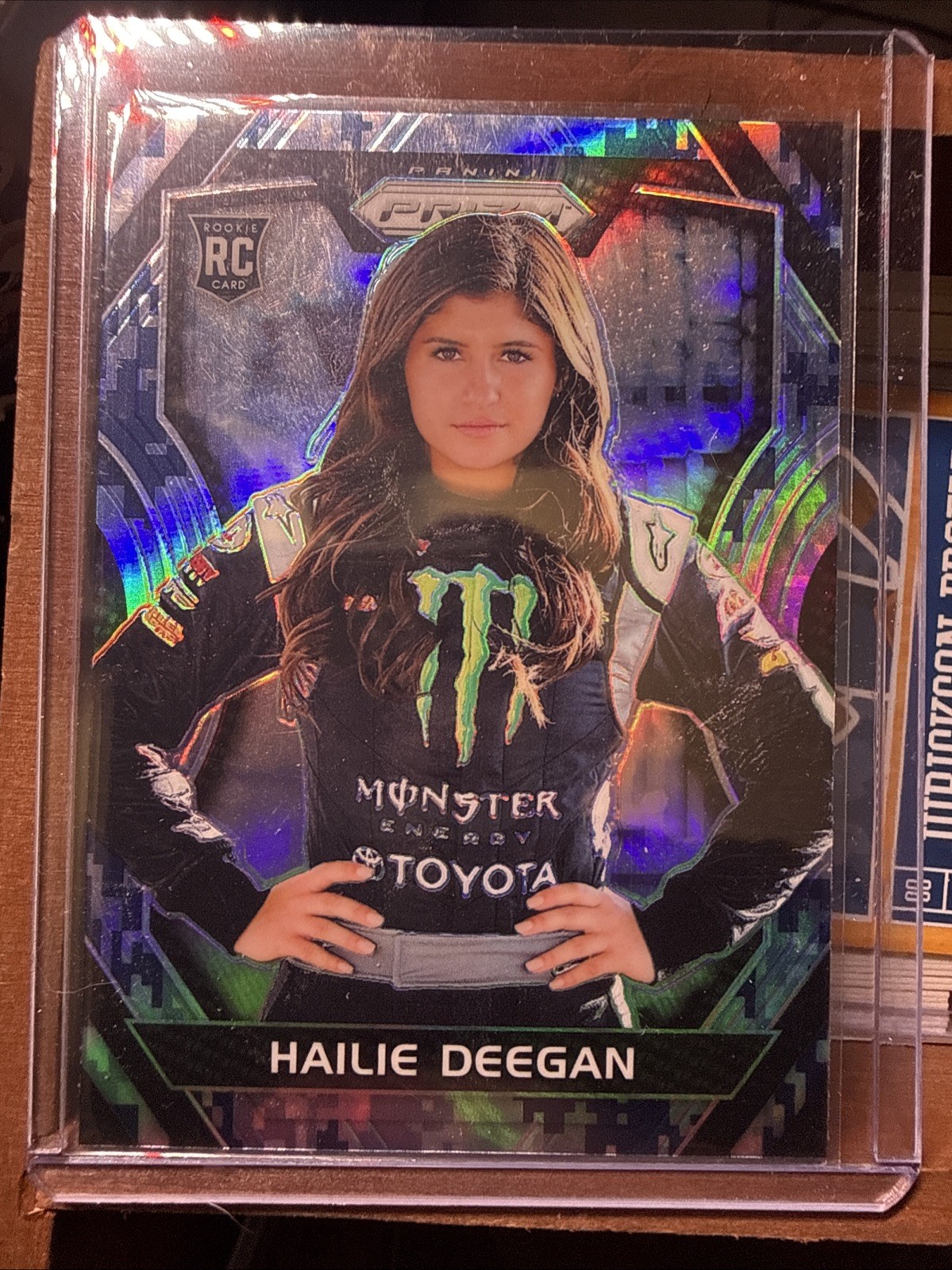 2018 Panini Prizm Hailie Deegan Camo #30 RC