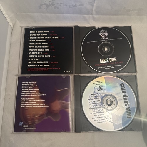 Chris Cain Somewhere Along The Way 1999 And Kane Does King 2001 Two Cds - Bild 2 von 14