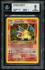 2000 Pokemon Charizard HOLO R Base 2 Unlimited BGS 9