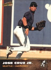 1996-97 Score Board All Sport PPF #162 Jose Cruz Jr. Rookie Card RC. rookie card picture