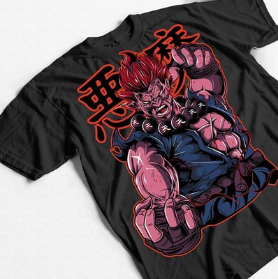 Akuma Street Fighter Manga Unisex T-Shirt Black Gift For Friends
