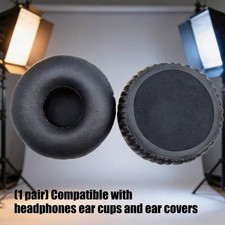 Replacement Ear Cushions for Uproar Headphones, Black 1Pair Soft Padding Earpads