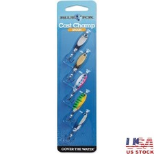 5 Pack Fishing Spoon Lures Heavy Duty Bank Fishing Casting Lure Versatile Design
