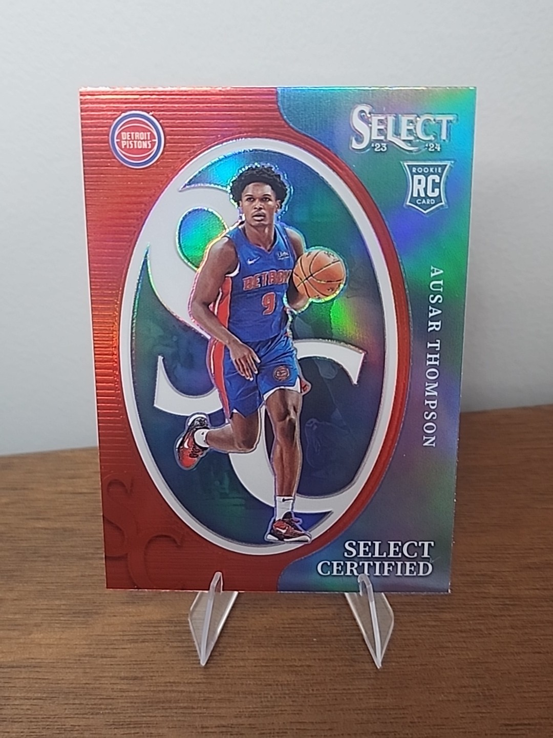 2023-24 Panini Select - Select Certified Ausar Thompson #11 Red Prizm (RC)